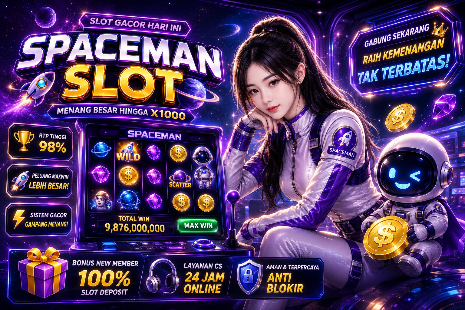 Spaceman Slot dan Hal yang Perlu Dipahami Sebelum Bermain